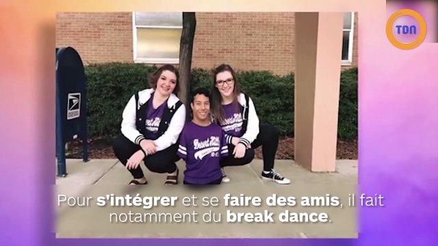 Né sans bras ni jambes, il devient danseur de break dance pour s’intégrer et se faire des amis !