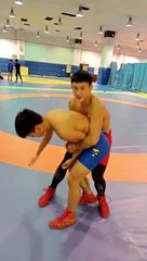 wrestler way of self defence