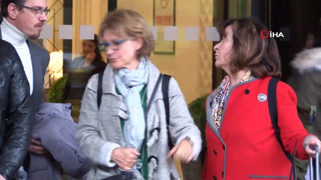 - BM Raportörü Callamard, 'Bazı verilere ulaşamadığımız için hayal kırıklığı yaşadık'- BM Raportörü Callamard, İstanbul temaslarını tamamlayarak Ankara'ya gitmek üzere otelinden ayrıldı