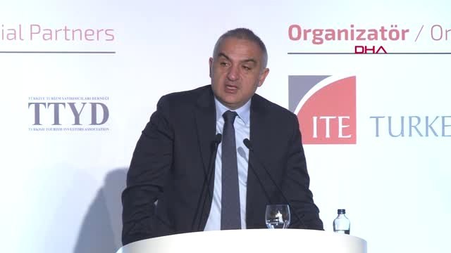 İstanbul- Turizm Bakanı Ersoy Yurt Dışında Yaptığımız Tanıtım Bütçelerini Çok Ciddi Oranda Artırdık...