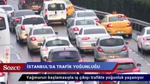 İstanbul’da trafik yoğunluğu!