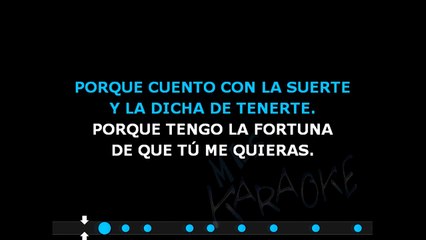 NO ME DEJES DE AMAR - Chebere (karaoke)