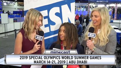 Super Bowl 53 Radio Row: Charlotte Flair, Erykah Culbertson