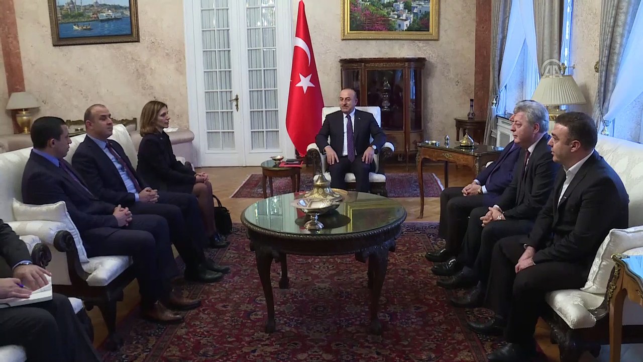 Çavuşoğlu, Romanya’da yaşayan Türk işadamları i...