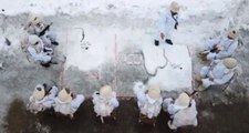 Milli Savunma Bakanlığı, Komandoların Karla Kaplı Dağlarda Yaptığı Operasyonun Görüntülerini Yayınladı