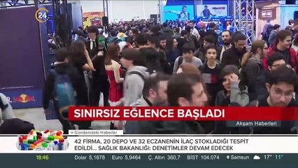 Oyun fuarı kapılarını açtı