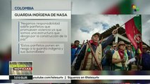 Colombia: comunidad nasa niega responsabilidad en panfletos