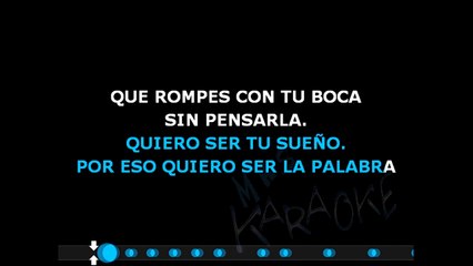 QUIERO SER TU SUEÑO - Chebere (karaoke)
