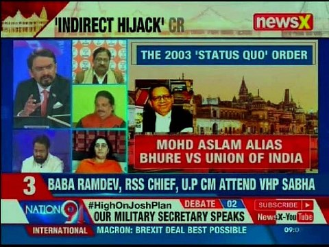 Rss-VHP rally in Ayodhya: Why Ram mandir dispute the undisputed? | Nation At 9