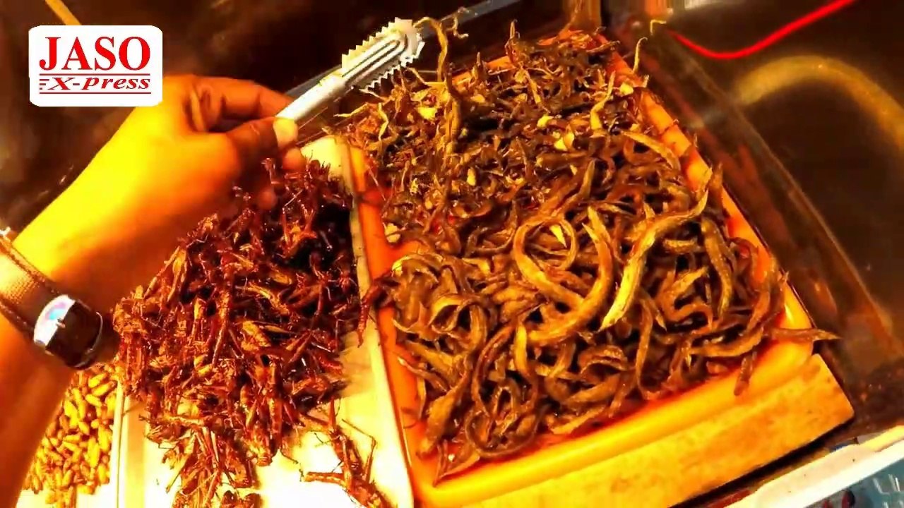 Try to Eat Crazy Street Food in Pattaya