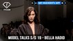 Bella Hadid Model Talks Spring/Summer 2019 | FashionTV | FTV