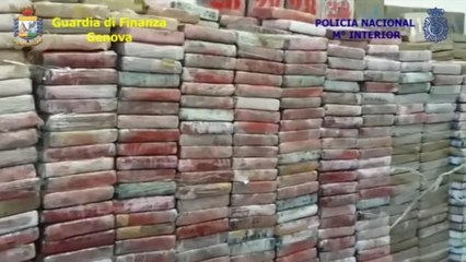 2 tonnes de cocaïne, la plus grosse saisie depuis 25 ans en Italie