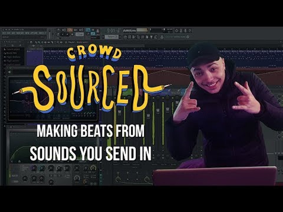 WIZE & friends make beats live with sound you send in | Crowdsourced Ep. 10 Special