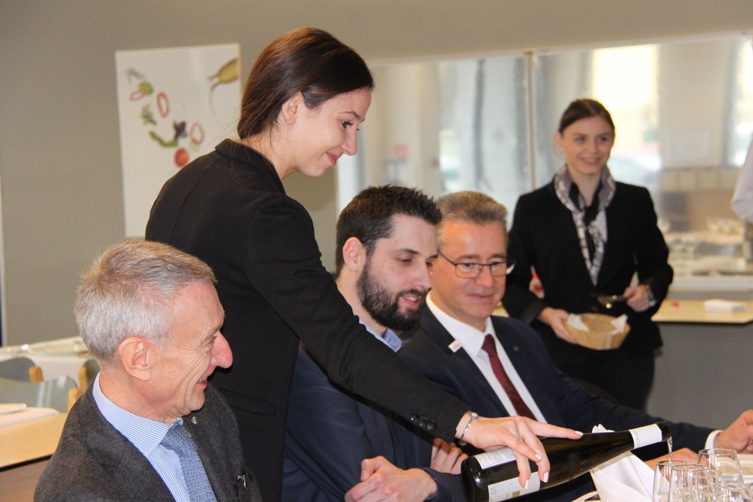 Un prof prestigieux au CFA hôtellerie Storck