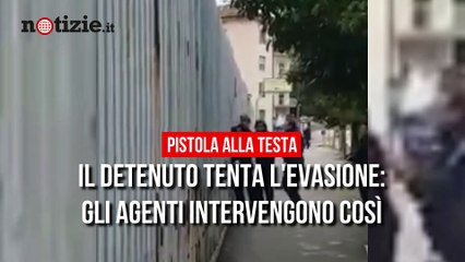 Campobasso, tenta l'evasione: fermato dagli agenti della polizia penitenziaria.