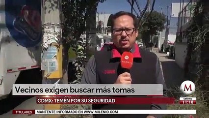 Vecinos exigen buscar mas tomas clandestinas en Azcapotzalco