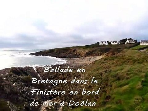 Ballade en Bretagne dans le Finistère en bord de mer à Doëlan