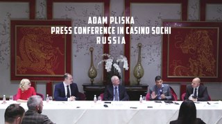 WPT CEO Adam Pliska holds Press Conference in Russia