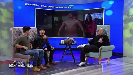 TWBA: Victor shows off his abs