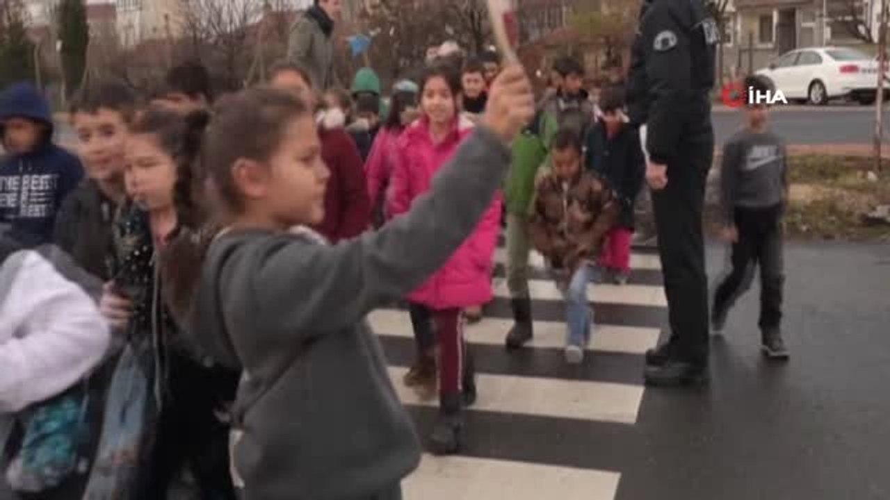 Kırklareli'de "Yaya Öncelikli Trafik" Programı