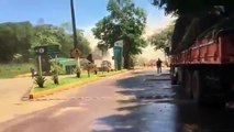 Vídeo mostra desespero de funcionários após rompimento de barragem