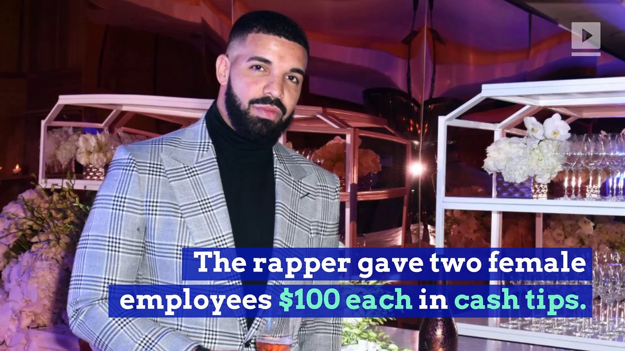 Drake Gifts Two McDonald's Employees $100 Tips