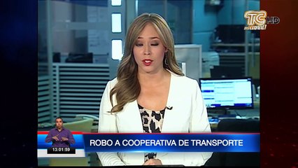 Sujeto vestido de terno asalta una cooperativa de transporte