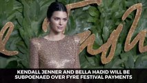 Kendall Jenner And Bella Hadid Have Fyre Festival Problems