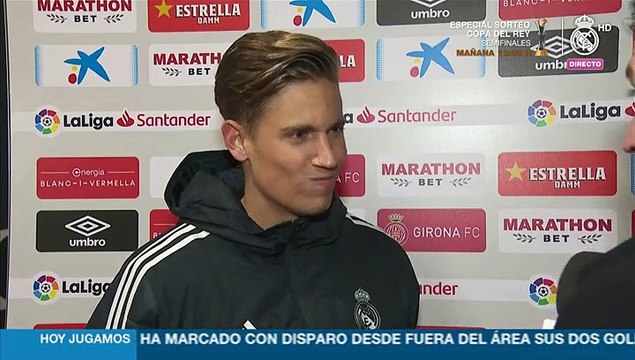 Marcos Llorente, sobre su gol al Girona: Iba a pasarla pero no he visto a nadie