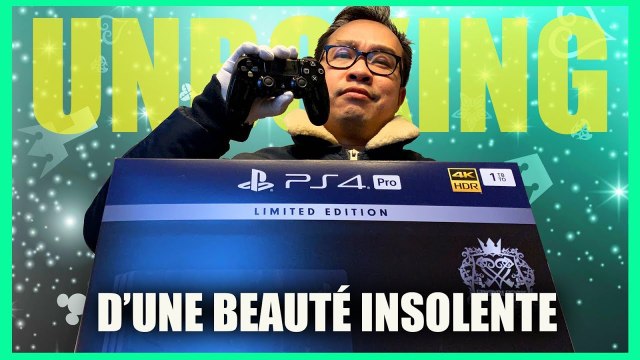 PS4 KINGDOM HEARTS 3 : notre UNBOXING de la Nouvelle Console d'une beauté insolente !