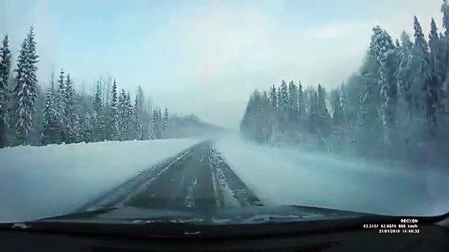 C'est bien connu, les routes enneigés sont un vrai danger