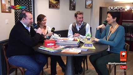 Trait pour trait S02E19 : Angoulême 2019 : la dessinatrice Béatrice Tillier et l'auteure Léa Mazé