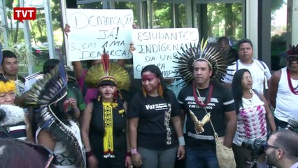 Janeiro Vermelho: Indígenas ocupam Brasília em defesa de demarcações