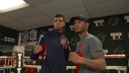 Alberto Machado vs Cancio Face Off
