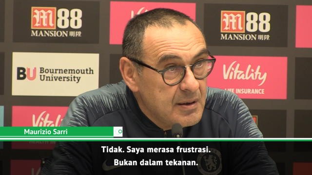 Saya Tidak Di Bawah Tekanan, Saya Frustrasi - Sarri