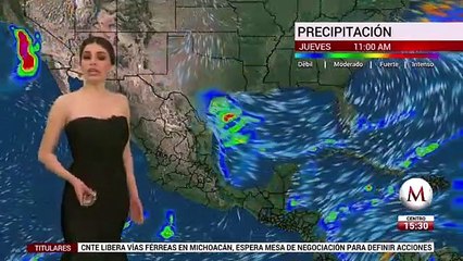 El clima para manana 1 de febrero, con Pamela Longoria