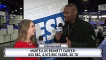 Super Bowl 53 Radio Row: Martellus Bennett Reminisces On Time With Patriots