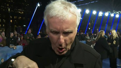 James Cameron's been "painting his nails by the pool"