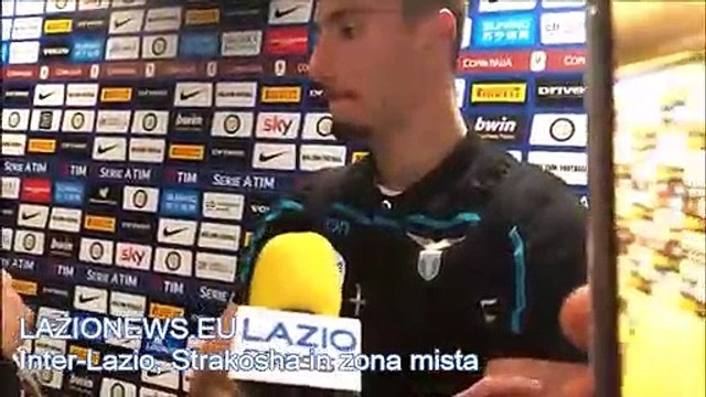 Inter-Lazio, Strakosha in zona mista