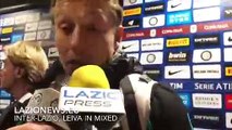 Inter-Lazio, Leiva in zona mista