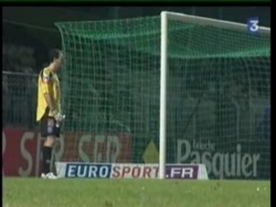Auxerre - Saint-Etienne 0-1 Gigliotti