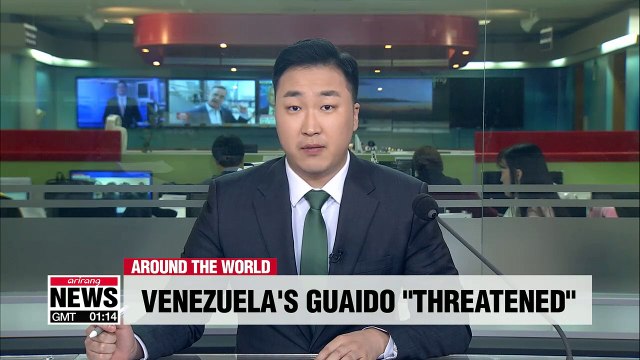 Venezuelan opposition leader Juan Guaido claims police squad visited his home