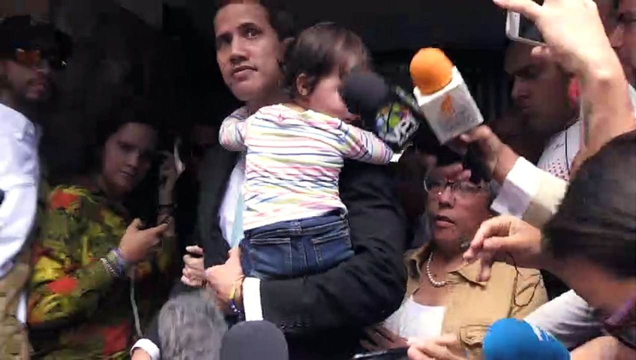 Venezuela: Guaido dénonce les tentatives d'intimidation