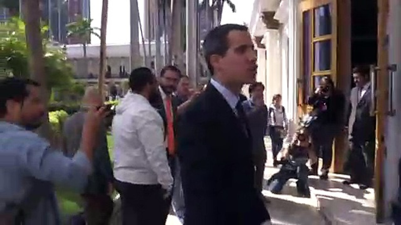 Guaidó denuncia intimidação