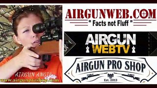 Airgun Angie Mounting A Hawke Scope On Her 70-35