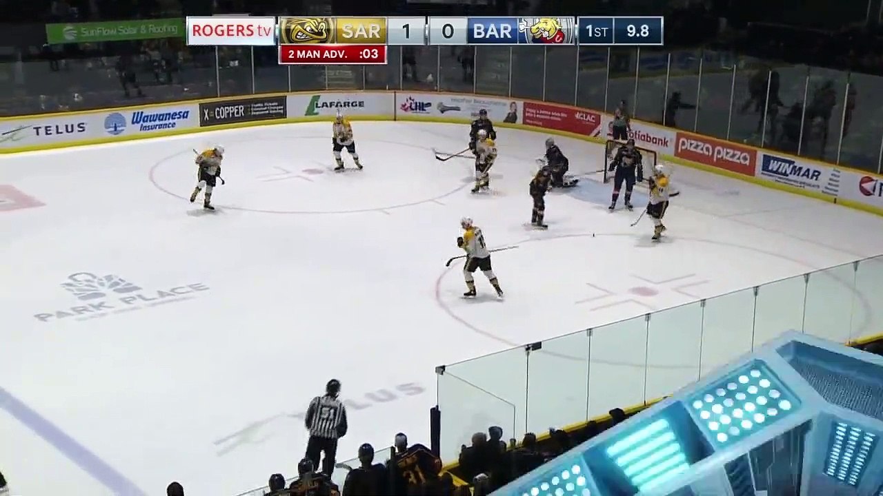 Sarnia Sting at Barrie Colts