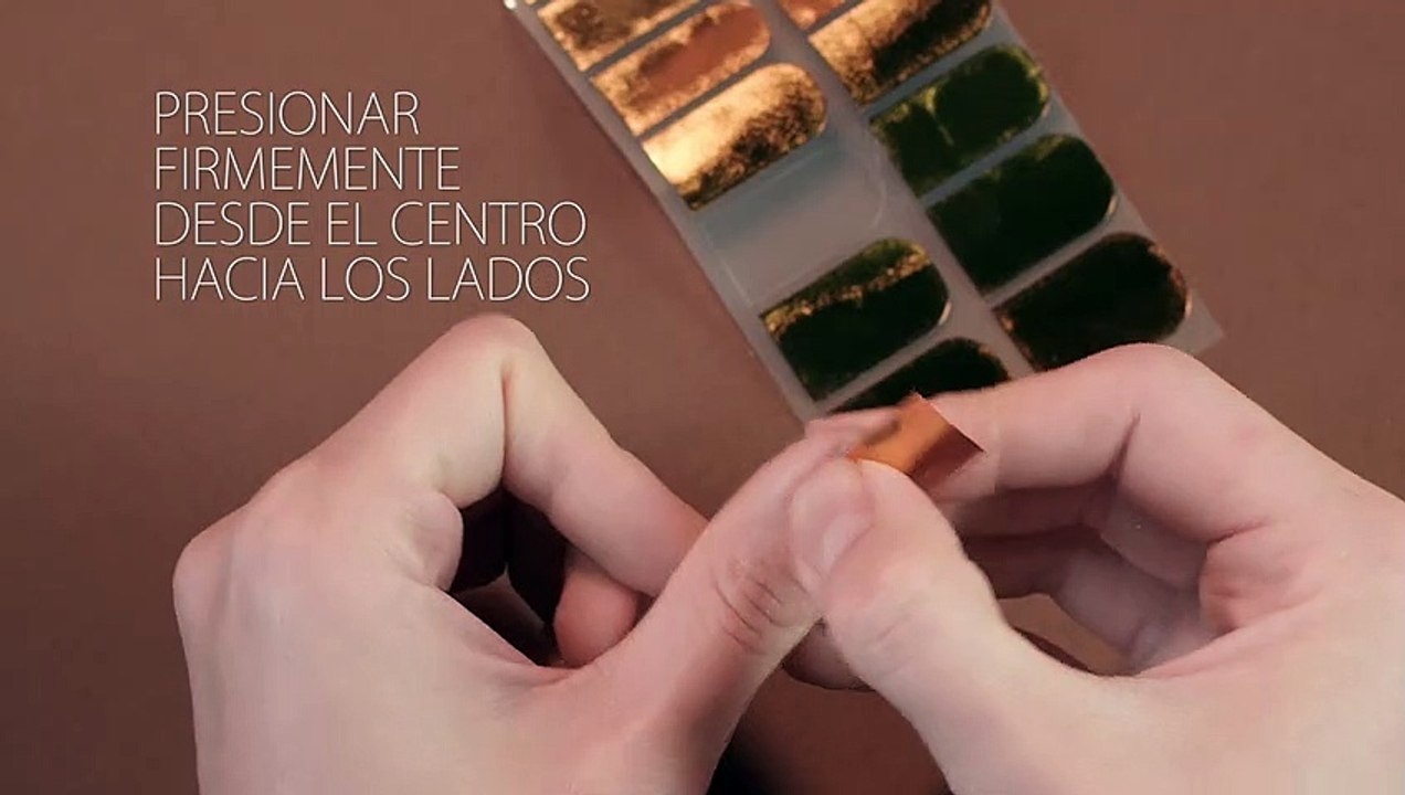 pegar unas metalizadas