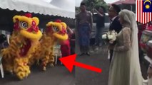 Barongsai Tampil di Pernikahan Pasangan Muslim Malaysia - TomoNews