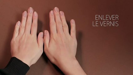 Enlever le vernis