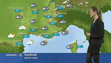 Votre météo du vendredi 1er février